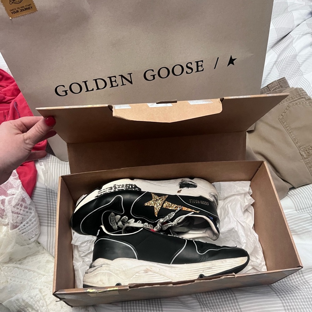 Golden Goose Black Sneakers